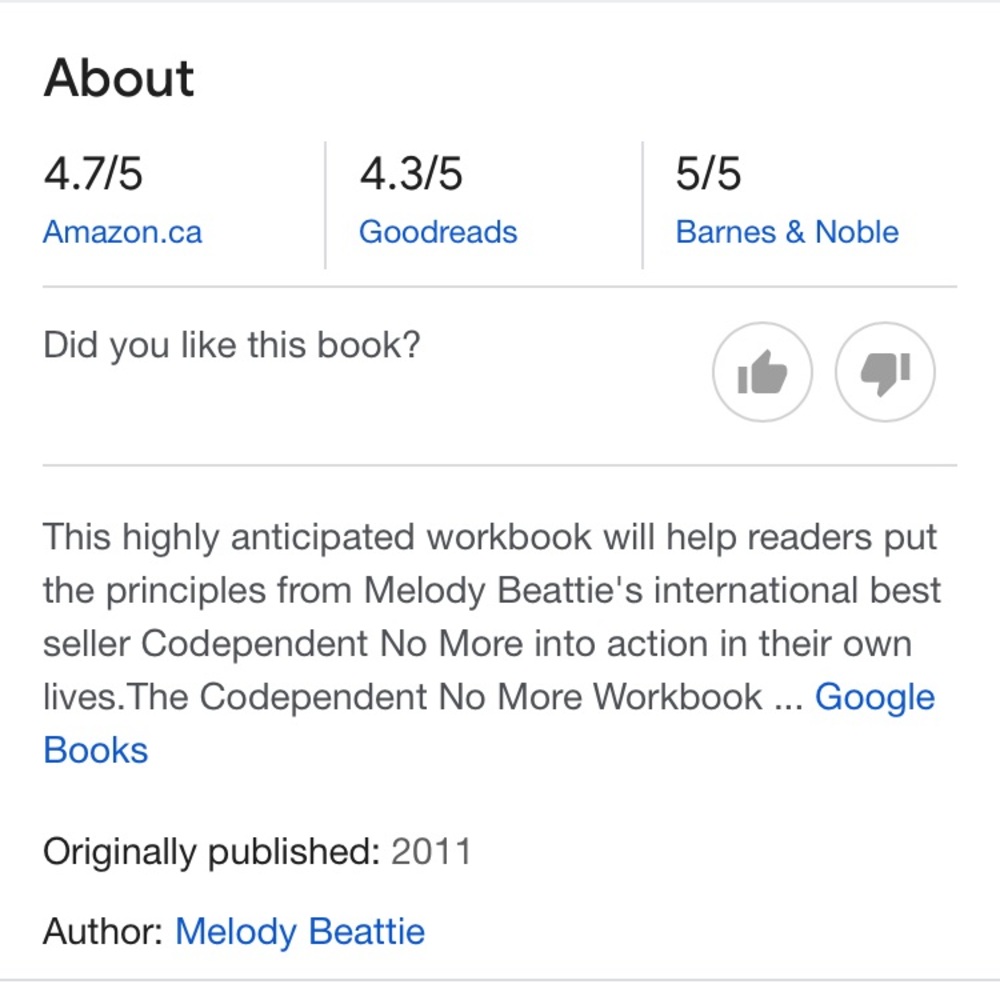 Codependent no more Melody Beattie & work book self help psychology relationship - Picture 7 of 10